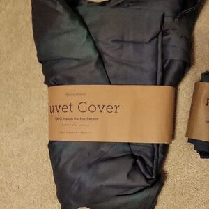 Spoonflower Blue Duvet Cover